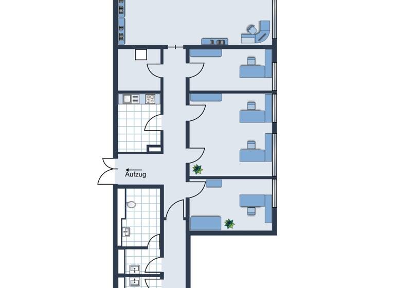 Bürofläche zur Miete 1.700 € 4 Zimmer 158,8 m² Bürofläche Burgweinting-Harting Regensburg 93055