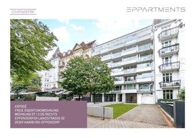 Wohnung zum Kauf provisionsfrei 1.480.000 € 4,5 Zimmer 117,3 m² 2. Geschoss frei ab sofort Eppendorfer Landstraße 32 Eppendorf Hamburg 20249