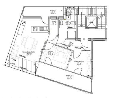 Wohnung zur Miete 788 € 2 Zimmer 77 m² Eberbach Eberbach 69412