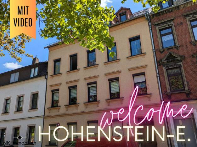 Wohnung zur Miete 620 € 3 Zimmer 72,5 m² 3. Geschoss Logenstr. 12 Hohenstein-Ernstthal 09337