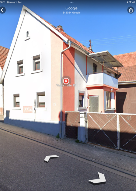 Haus zum Kauf provisionsfrei 320.000 € 1.700 m²<br/>Grundstück Weinstraße 25 Rechtenbach Schweigen-Rechtenbach 76889