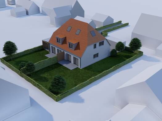 Doppelhaushälfte zum Kauf 689.000 € 6 Zimmer 134 m² 350 m² Grundstück Prachatitzstraße 8a Herrenwörth Neuburg an der Donau 86633