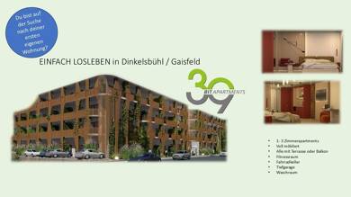 Wohnung zur Miete 568 € 1 Zimmer 32 m² Reichertsmühle Dinkelsbühl 91550