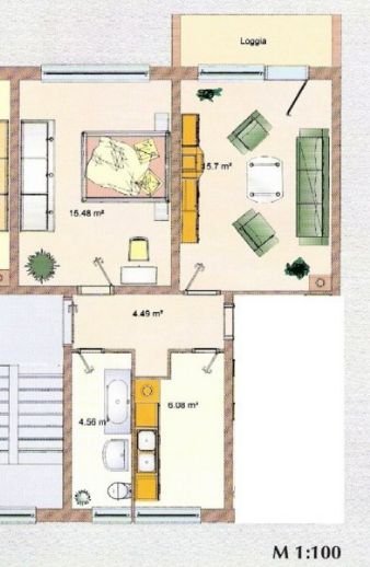 Wohnung zur Miete 300 € 2 Zimmer 49,3 m²<br/>Wohnfläche 1.<br/>Geschoss ab sofort<br/>Verfügbarkeit Weißenfels Weißenfels 06667