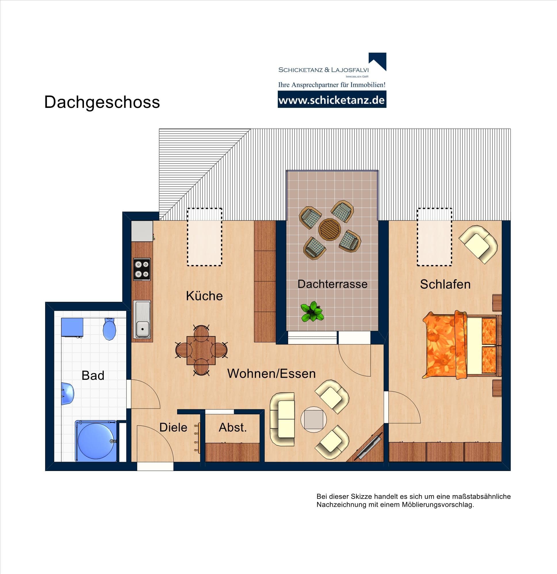 Wohnung zur Miete 813 € 2 Zimmer 70,3 m²<br/>Wohnfläche Plaußig-Portitz Leipzig 04349