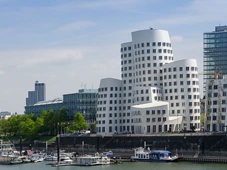 Bürofläche zur Miete provisionsfrei 1.129 € 17 m²<br/>Bürofläche Neuer Zollhof Hafen Düsseldorf 40221