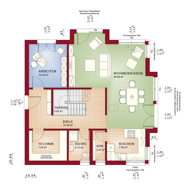 Haus zum Kauf 439.391 € 6 Zimmer 152 m²<br/>Wohnfläche 481 m²<br/>Grundstück Südlohn Südlohn 46354