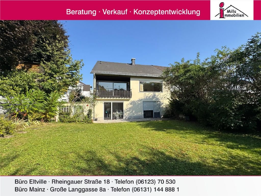 Doppelhaushälfte zum Kauf 540.000 € 6 Zimmer 185 m²<br/>Wohnfläche 465 m²<br/>Grundstück Erbach Eltville am Rhein 65346