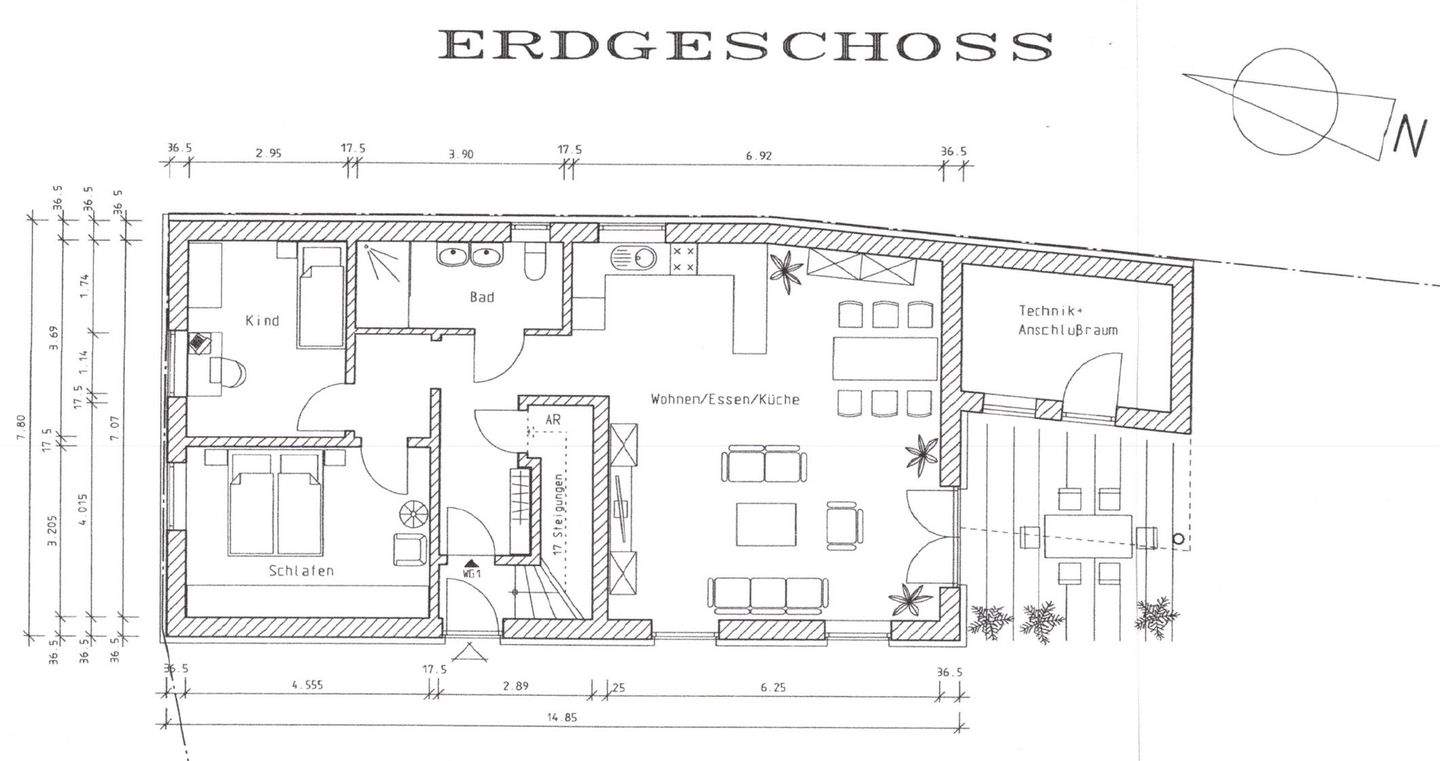 Immobilie in Uehlfeld - Zentral gelegene 3-Zi. Neubau-EGT-Wohnung in Uehlfeld - Bild 0
