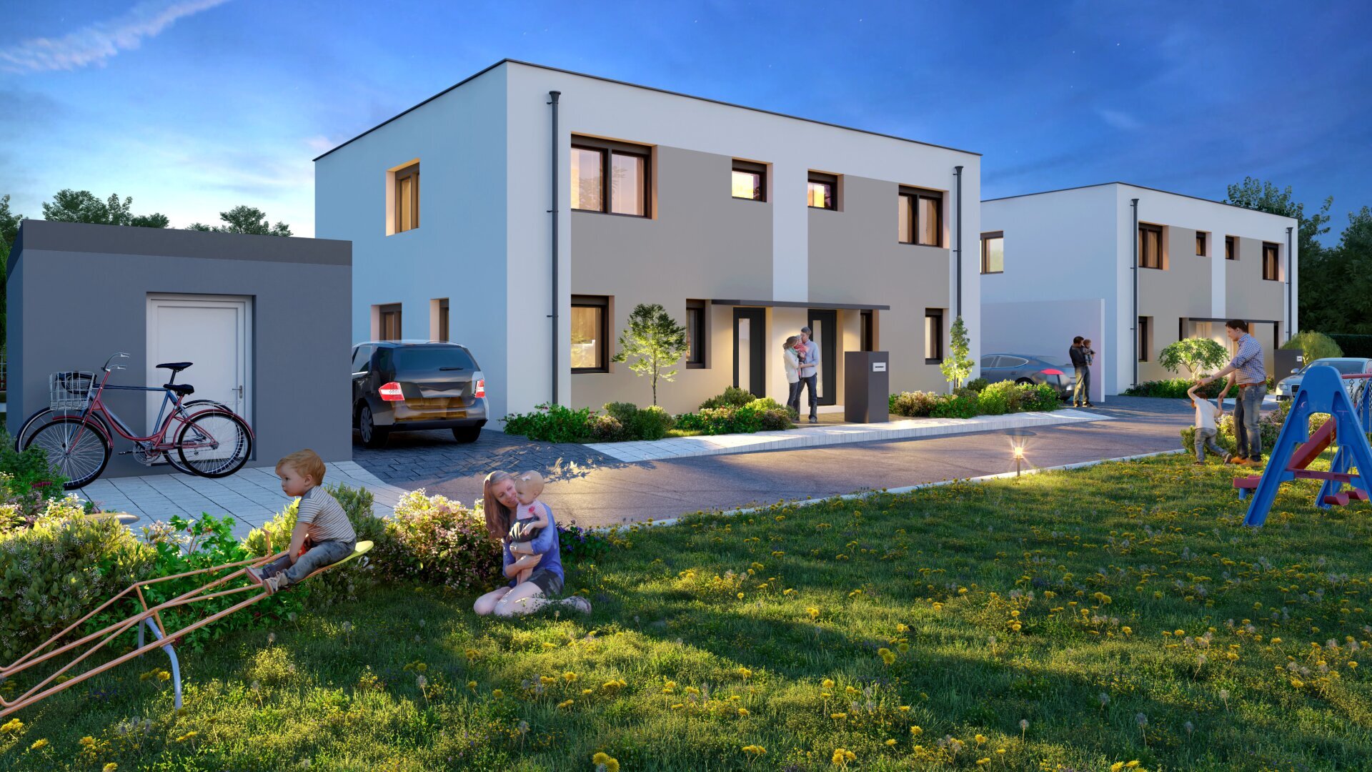 Haus zum Kauf 532.745,10 € 4 Zimmer 118,2 m²<br/>Wohnfläche 268,7 m²<br/>Grundstück 01.10.2025<br/>Verfügbarkeit Schaumann-Wohnpark 18 Pottendorf 2486