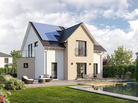 Einfamilienhaus zum Kauf provisionsfrei 225.879 € 4 Zimmer 124,9 m² 650 m² Grundstück Thalheim /Erzg. 09380