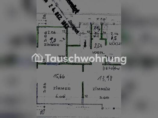 Wohnung zur Miete Tauschwohnung 748 € 2,5 Zimmer 50 m² Burgholzhof Bad Cannstatt 70376