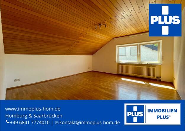 Wohnung zur Miete 590 € 2 Zimmer 70 m² Dachgeschoss, 1. Geschoss frei ab 01.06.2025 Erbach Homburg / Erbach 66424