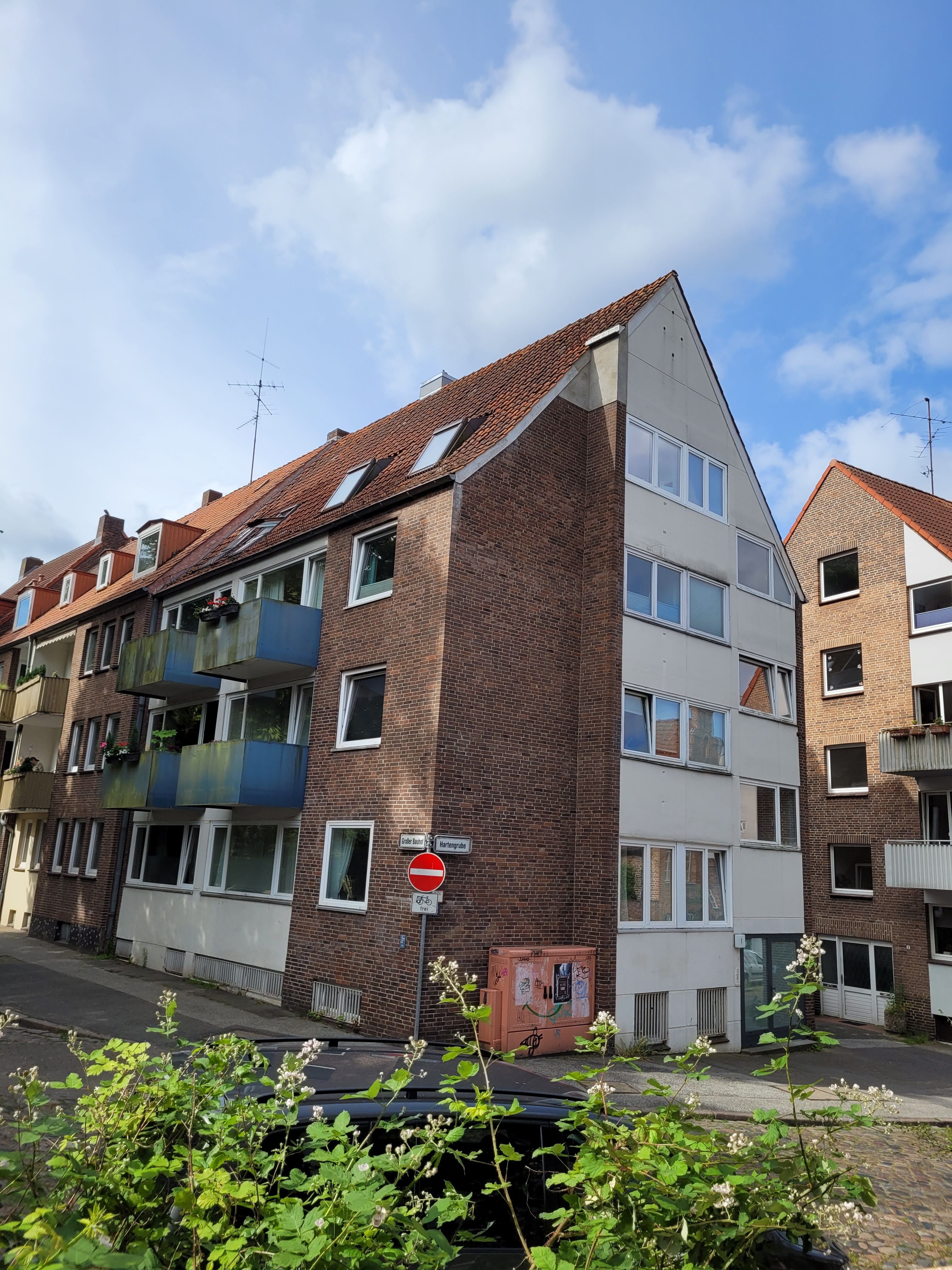 Wohnung zur Miete 1.450 € 4 Zimmer 107 m²<br/>Wohnfläche EG<br/>Geschoss ab sofort<br/>Verfügbarkeit Hartengrube 1 Innenstadt Lübeck 23552