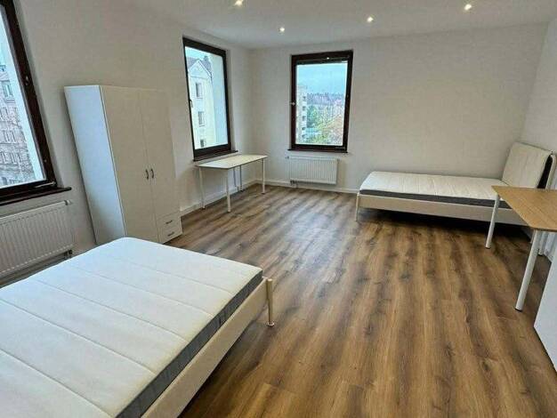 WG-Zimmer zur Miete auf Zeit 400 € 16,2 m² 3. Geschoss Hummelsteiner Weg 80 Lichtenhof Weiterer Innenstadtgürtel Süd 90459