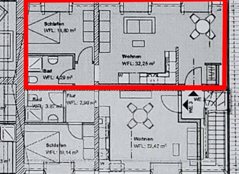 Wohnung zur Miete 490 € 2 Zimmer 52,7 m²<br/>Wohnfläche ab sofort<br/>Verfügbarkeit Bahnhofstraße 46 Oberaula Oberaula 36280