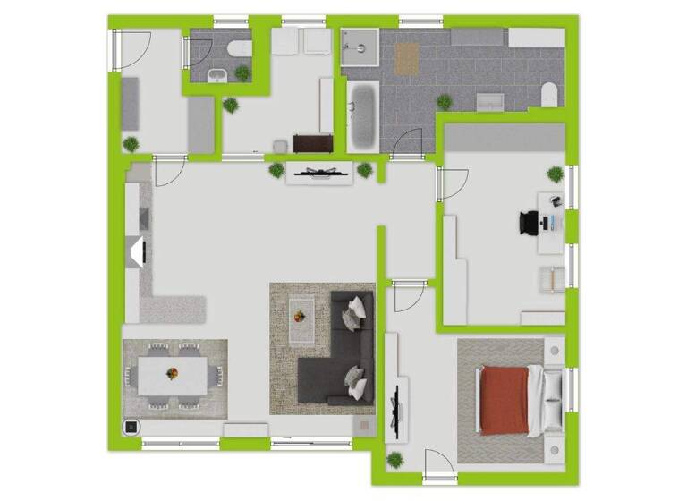 Terrassenwohnung zum Kauf 364.000 € 3 Zimmer 97 m² EG Hutthurm 94116