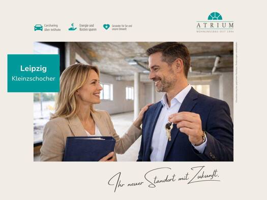 Praxisfläche zur Miete - Erstbezug provisionsfrei 3.630 € 2 Zimmer 270 m² Bürofläche teilbar von 111 m² bis 159 m² Schwartzestraße 9 Kleinzschocher Leipzig 04229