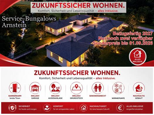 Bungalow zum Kauf provisionsfrei 3 Zimmer 124 m² frei ab sofort Arnstein 97450