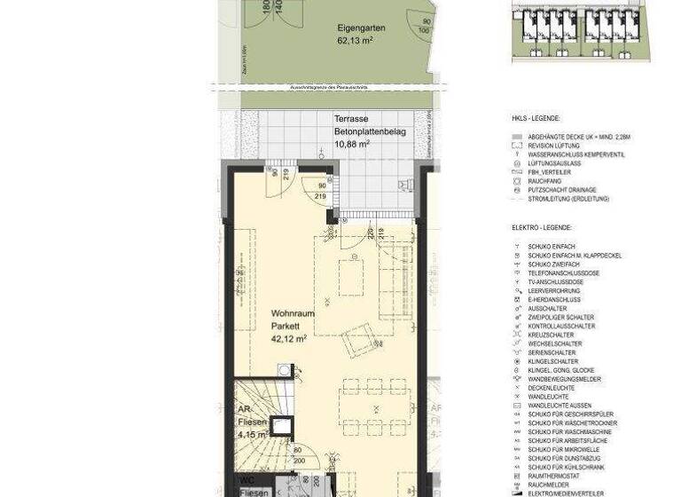 Reihenmittelhaus zum Kauf - Erstbezug 490.300 € 4 Zimmer 111,7 m² frei ab 01.03.2026 Reisingerstraße Ragelsdorf St. Pölten 3107