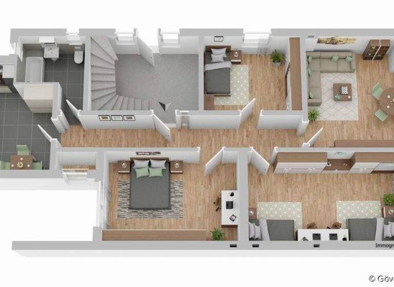 Wohnung zum Kauf 259.500 € 4 Zimmer 104,5 m² Westerholter Weg 33 Stadtmitte Recklinghausen 45657