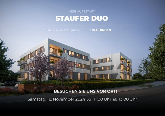 Wohnung zum Kauf 419.000 € 3 Zimmer 72,8 m²<br/>Wohnfläche Uhingen Uhingen 73066