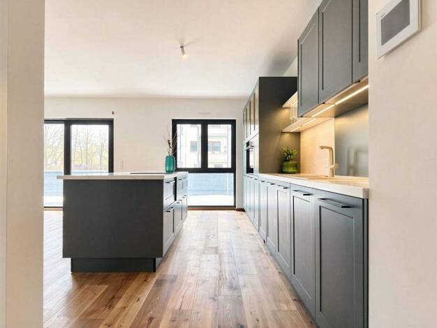 Terrassenwohnung zum Kauf - Erstbezug provisionsfrei 547.000 € 4,5 Zimmer 126 m² EG Paunsdorf Leipzig 04329