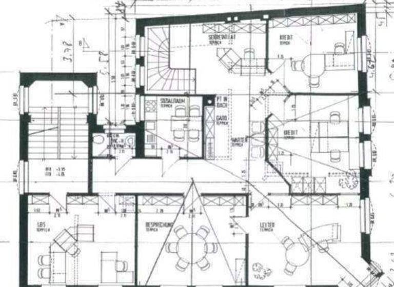 Büro zur Miete provisionsfrei 990 € 5 Zimmer 185 m² Bürofläche Friedrichroda 99894