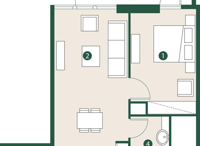 Wohnung zum Kauf provisionsfrei 261.162 € 2 Zimmer 68,5 m² Dubai 00000