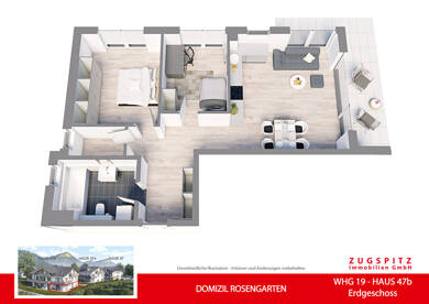 Terrassenwohnung zum Kauf - Erstbezug 852.000 € 3 Zimmer 83 m² EG Garmisch Garmisch-Partenkirchen 82467