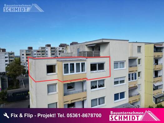 Wohnung zum Kauf 110.000 € 4 Zimmer 93,3 m² 5. Geschoss Jenaer Straße 58 Westhagen Wolfsburg 38444