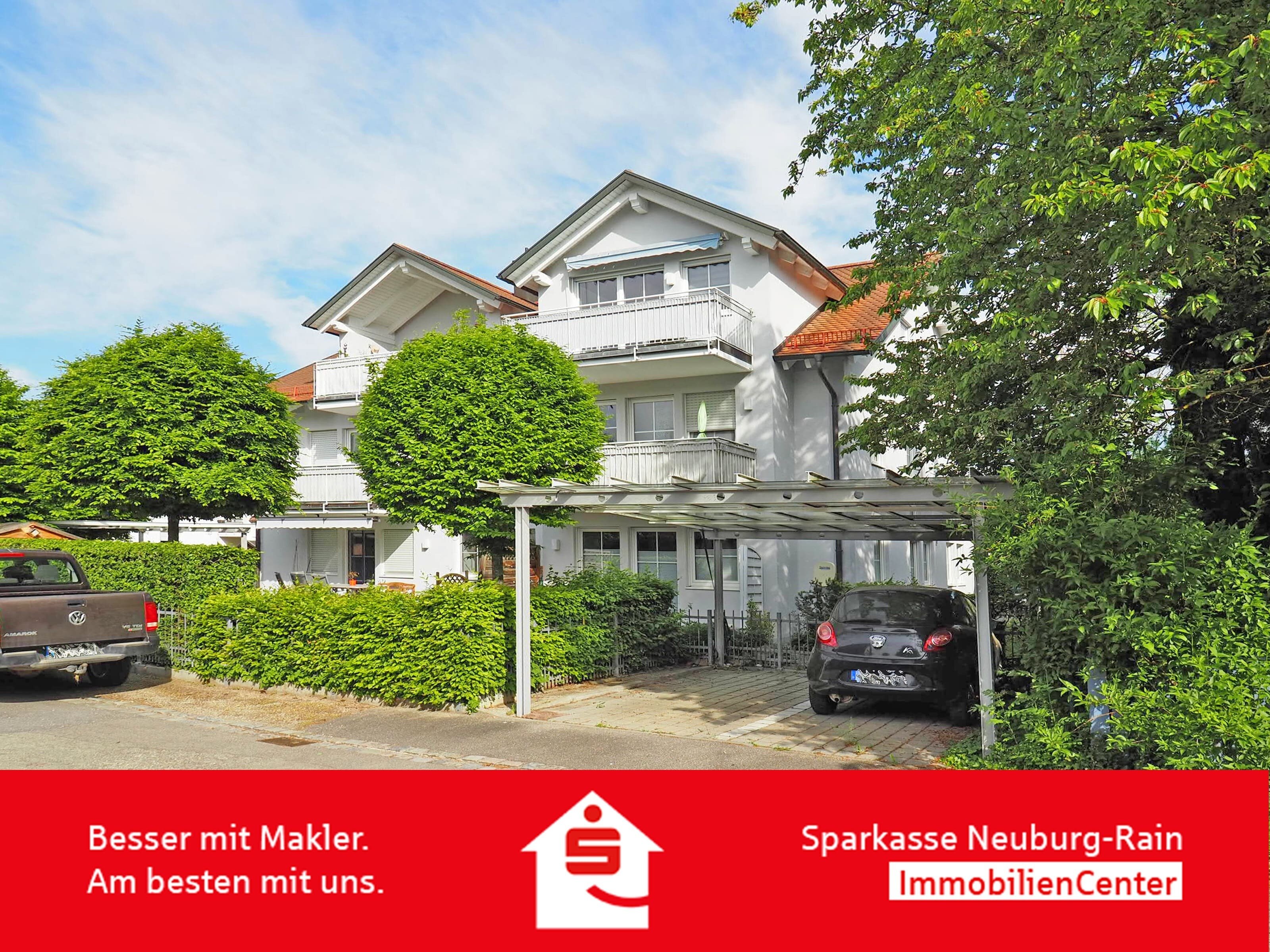 Wohnung zum Kauf 230.000 € 2 Zimmer 51 m²<br/>Wohnfläche 2.<br/>Geschoss Neuburg Neuburg 86633