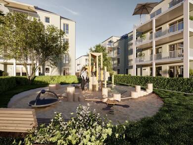 Wohnung zum Kauf - Neubau provisionsfrei 542.000 € 3 Zimmer 70,2 m² 2. Geschoss Philippine-Schulz-Weg 1 Oberrad Frankfurt am Main 60599