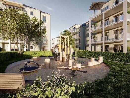 Wohnung zum Kauf - Neubau provisionsfrei 542.000 € 3 Zimmer 70,2 m² 2. Geschoss Philippine-Schulz-Weg 1 Oberrad Frankfurt am Main 60599