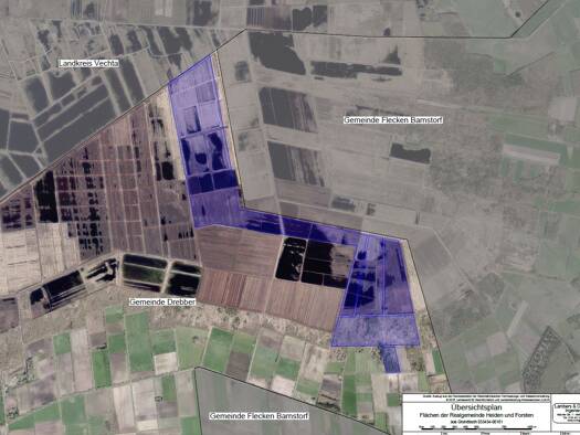 Land-/Forstwirtschaft zum Kauf 131.000 m² Grundstück Drebber / Cornau 49457