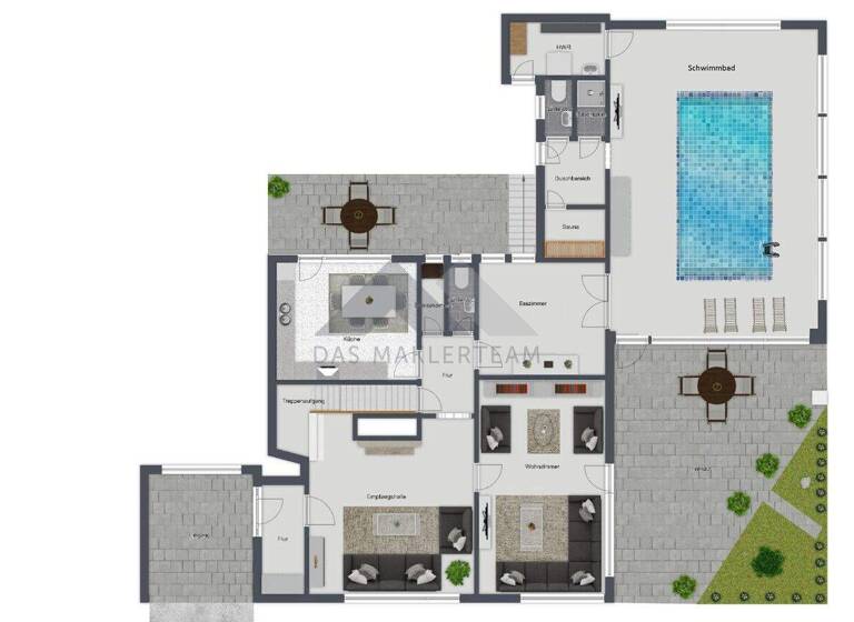 Einfamilienhaus zum Kauf 980.000 € 6,5 Zimmer 300 m² 8.972 m² Grundstück Koneberg Jengen 86860