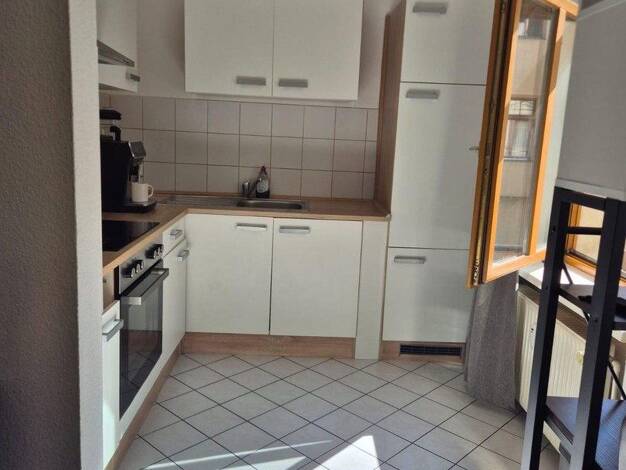 Wohnung zur Miete 450 € 1,5 Zimmer 45,6 m² 1. Geschoss frei ab 01.10.2026 Lessingstraße 18 Paulusviertel Nord 06114