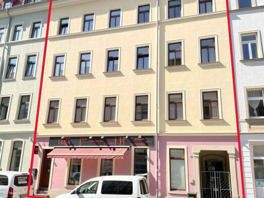 Gewerbeobjekt zum Kauf als Kapitalanlage geeignet 1.450.000 € 721 m² 460 m² Grundstück Leipziger Vorstadt Ortsamtsbereich Neustadt 01097