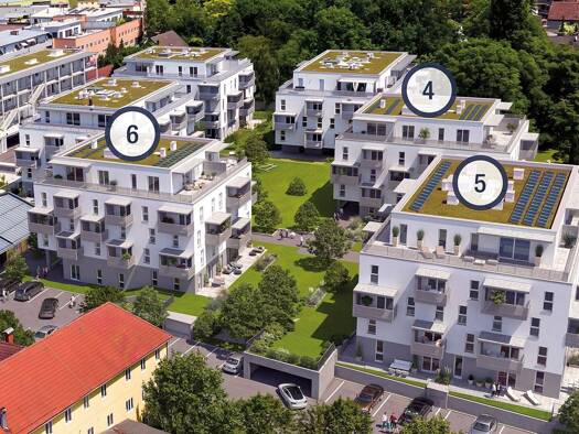 Wohnung zum Kauf - Erstbezug 274.600 € 2 Zimmer 44,9 m² 3. Geschoss Graumannpark 4 Traun 4050