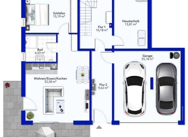 Mehrfamilienhaus zum Kauf 1.390.000 € 10 Zimmer 252 m² 433 m² Grundstück Grimmelfingen Ulm 89081