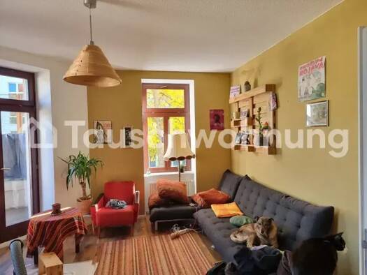 Wohnung zur Miete Tauschwohnung 480 € 3 Zimmer 74 m² 1. Geschoss Volkmarsdorf Leipzig 04315