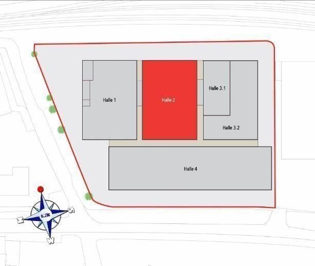 Lagerhalle zur Miete provisionsfrei 1.353 m²<br/>Lagerfläche von 470 m² bis 3.032 m²<br/>Teilbarkeit Troisdorf Troisdorf 53840