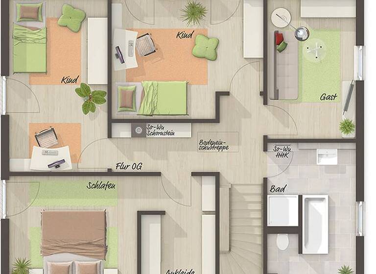 Einfamilienhaus zum Kauf provisionsfrei 475.530 € 6 Zimmer 152 m²<br/>Wohnfläche 800 m²<br/>Grundstück Borkwalde 14822