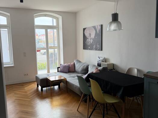 WG-Zimmer zur Miete 850 € 2 Zimmer 56 m² Geschoss EG/4 frei ab 01.05.2026 Markranstädter Straße 19 Plagwitz Leipzig 04229