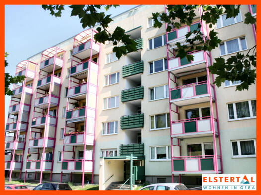 Wohnung zur Miete 449 € 2 Zimmer 50 m² 2. Geschoss Eiselstraße 111 Debschwitz Gera 07548