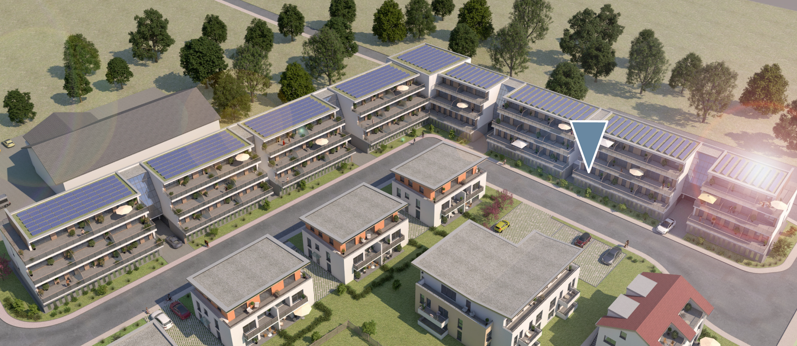 Wohnung zum Kauf provisionsfrei als Kapitalanlage geeignet 356.000 € 2 Zimmer 80,6 m²<br/>Wohnfläche Im Boden 31 Fronhausen Fronhausen 35112