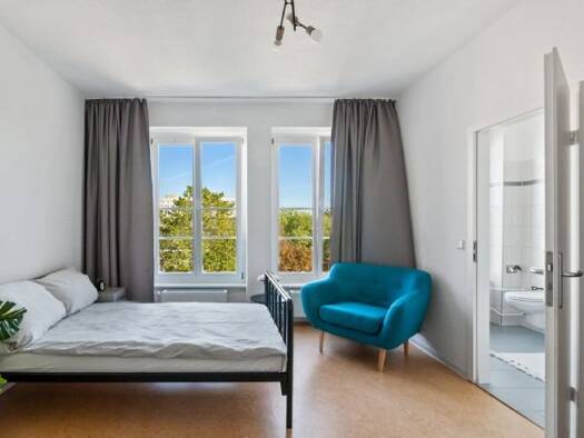 Wohnung zur Miete 449 € 1 Zimmer 25 m² Güntzstraße 28 Johannstadt-Süd Ortsamtsbereich Altstadt 01307