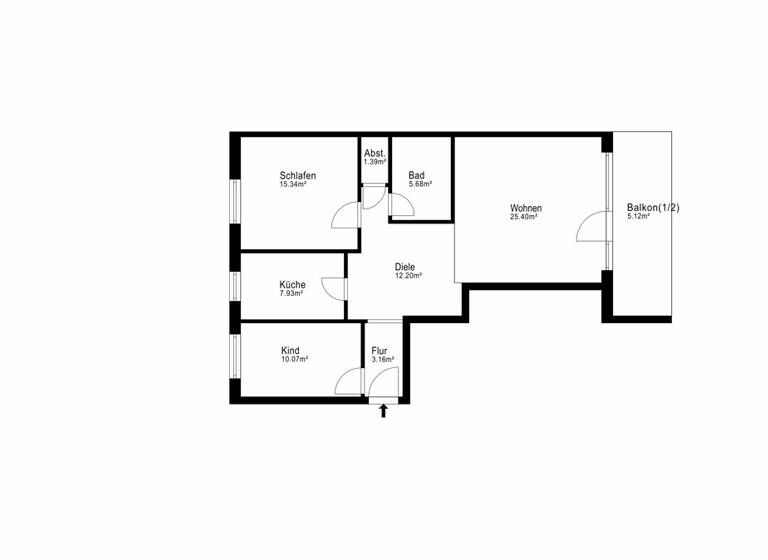 Wohnung zum Kauf 209.000 € 3 Zimmer 84 m²<br/>Wohnfläche Scharnebeck Scharnebeck 21379