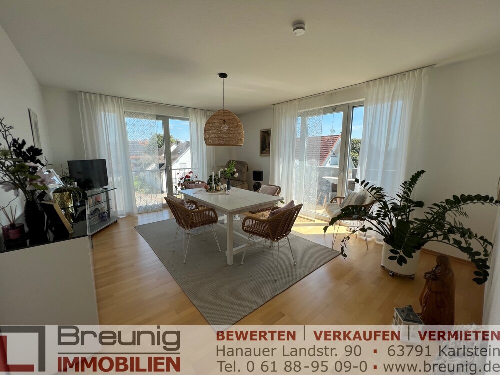 Wohnung zur Miete 1.190 € 3 Zimmer 99 m²<br/>Wohnfläche 01.11.2024<br/>Verfügbarkeit Kahl am Main 63796