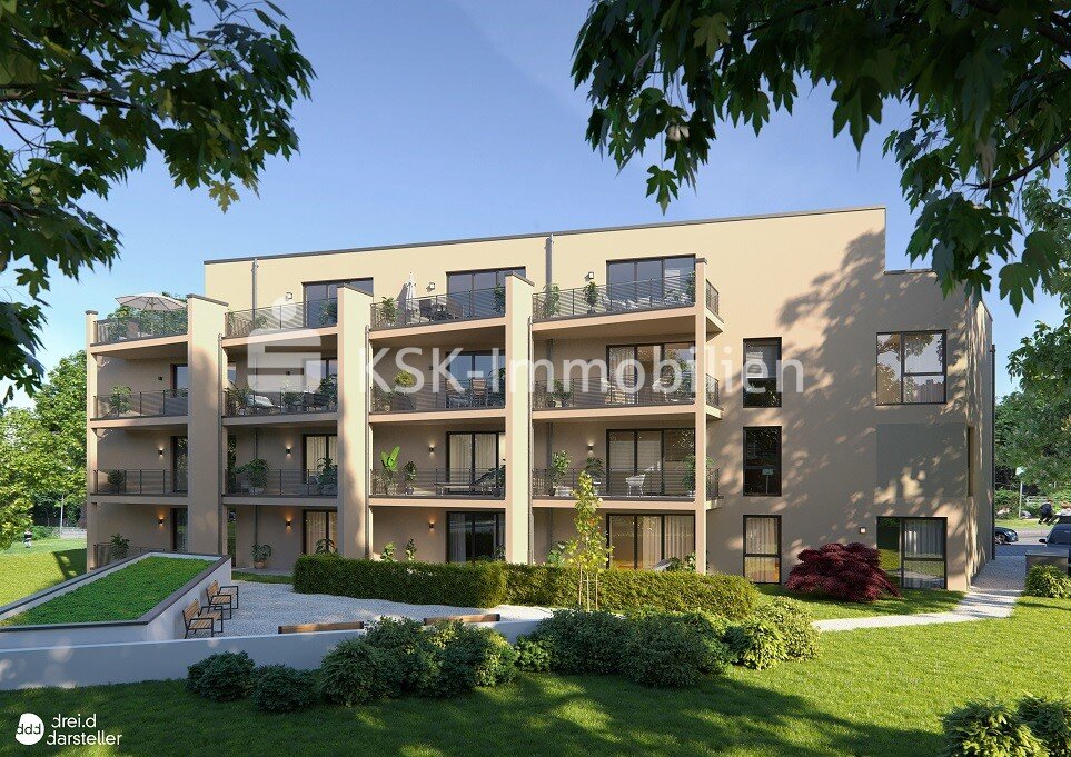 Wohnung zum Kauf 389.000 € 2 Zimmer 59,9 m²<br/>Wohnfläche EG<br/>Geschoss Wahllokal 62 Siegburg 53721